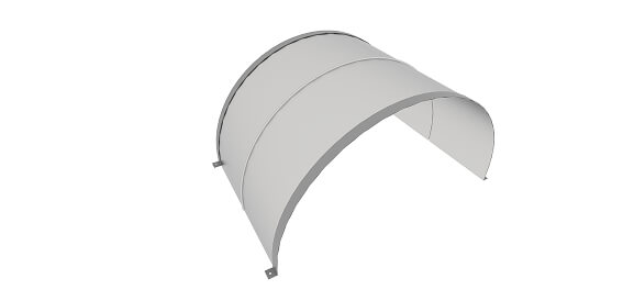 Aluminum-Zinc Metal Cover