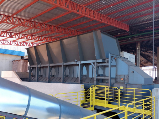 Moega de Taliscas de Arraste